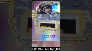 Thumbnail: Massive 1/1 Jaromir Jagr Stature Pull! #sportscards #hockey #upperdeckhockey