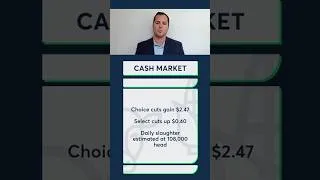 Thumbnail: Feeder Cattle futures settled at monthly low. 8/12/26