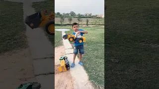 Thumbnail: Kids Play with Bruder JCB & Rescue Dumper Truck in Playground 🚛🚜