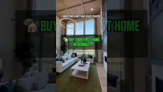 Thumbnail: Buy Your First Home in Georgia (Even If You're Broke!) 🏡💰 #shorts