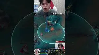 Thumbnail: SMASH ADC Skill is so AGGRESSIVE #adc #t1smash #leagueoflegends