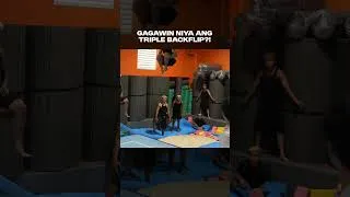 Thumbnail: Grabe yung TRIPLE BACKFLIP ni Delmar ng URBAN CREW!! 🙌 #coachpolparkour #urbancrewph #triplebackflip