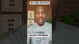 Thumbnail: Don't Stress, React Better