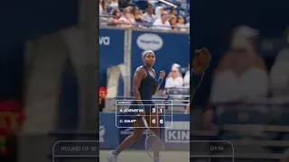 Thumbnail: Quarter finals bound, grateful 🙏#cocogauff #fyp #shorts #canadianopen #tennis#bose