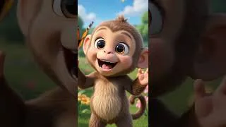 Thumbnail: happy  monkey song #babysongs #nurseryrhymes #toddlerlearning #kidssongs #preschool