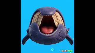Thumbnail: Where is the baby blue whale's mom?⭐ #shorts ㅣsea animals quiz for kids ㅣCoCosToy