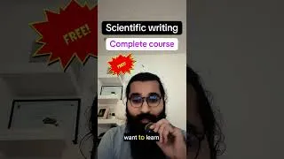 Thumbnail: Complete Scientific Writing Course in Urdu