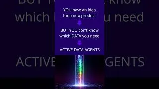 Thumbnail: NEW ACTIVE Data Agents #aiexplained