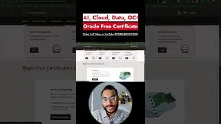 Thumbnail: Free Oracle Certification 2025 | Race to Certification 2025 | Oracle Certification #oracle #ibm