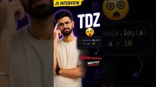 Thumbnail: TDZ Explained in 30s 😵 | Why “Cannot Access Before Initialization”?