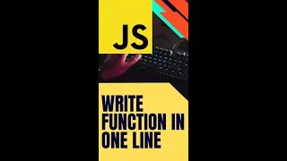 Thumbnail: Function with condition and return value in one line - JavaScript Function Transformation
