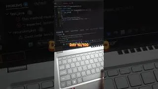 Thumbnail: Day 10/100 Java DSA  #shorts #coding #codinglife #java #viral