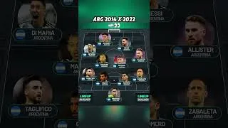 Thumbnail: Argentina 2014 x 2022 WORLD CUP #fifaworldcup #argentinafootball #lionelmessi #football