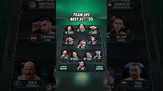 Thumbnail: UFC Best XI 🥊🤩 #fifaworldcup #topuria #khamzatchimaev #islammakhachev #alexpereira #football