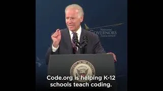 Thumbnail: From 2014: VP Biden on Code.org