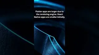 Thumbnail: App Size Matters , #AppSize #Flutter #ReactNative #MobileApps #Development