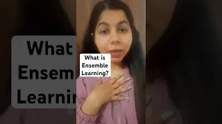 Thumbnail: Ensemble Learning in Machine Learning #coderella #machinelearning