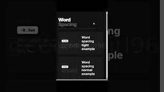Thumbnail: word spacing typography| HTML and CSS #trending #shorts #short #reels #viral #viraltrend#trendingnow