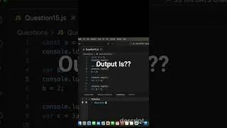 Thumbnail: JS Quiz (Question 15)#JavaScript #JavaScriptTips #JavaScriptTutorial #Coding #Shorts