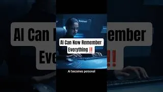Thumbnail: AI Can Now Remember Everything About You‼️