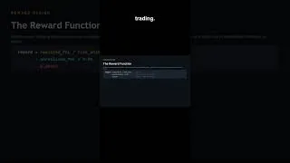 Thumbnail: I tuned an RL Agent in Python for Gold [Reward Hack]
