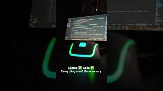 Thumbnail: One laptop. One Dream. Infinite line of code. 💻  This is all we need. #lovecoding