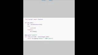 Thumbnail: What is Dependency Injection in FastAPI? 🔥 Explained in 5 Minutes