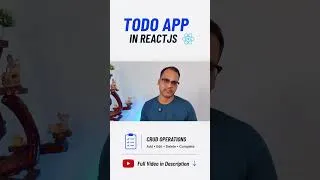 Thumbnail: Stop Watching Tutorials... Build This ReactJS Todo App! 🔥⚛️ #coding