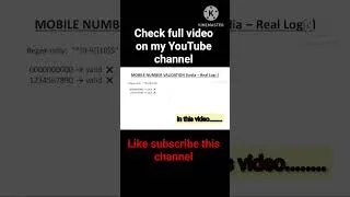 Thumbnail: #java #programmer #validation #interview #javadeveloper #corejava #softwaredeveloper #javainterview