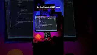 Thumbnail: Day 3 making android OS in reactjs. #coding #viral #ui #ux
