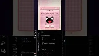 Thumbnail: Interactive Valentine Letter Web Animation | HTML, CSS & JavaScript ❤️ #coding #code#programming