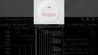 Thumbnail: Neumorphic Login & Sign Up UI | HTML, CSS & JavaScript #coding #codeblocks #programming #codingbat