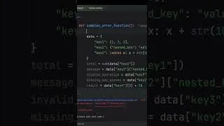 Thumbnail: Get rid of errors in Python | Python tips and tricks