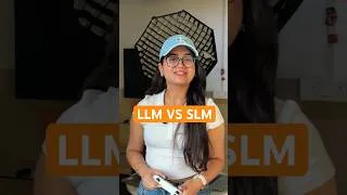 Thumbnail: SLM vs LLM Explained | Which AI Model Should You Use?