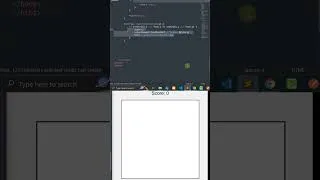 Thumbnail: Build a Snake Game in 60 Seconds #javascript #coding #programming  #html #css