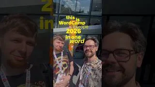 Thumbnail: WordCamp Europe 2026