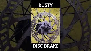 Thumbnail: Rusty Disc Brake #bikerestoration #bike #restoretion