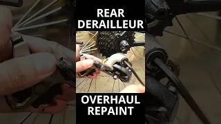 Thumbnail: Rear Derailleur Overhaul Repaint #bikerestoration #restoration