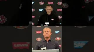 Thumbnail: John Lynch explains why Chris Foerster will replace Kyle Shanahan as head coach while he recovers.