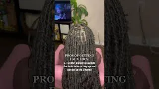 Thumbnail: Why are Faux Locs one of the BEST protective hairstyles? #hair #fauxlocs #braid #protectivestyle