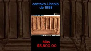 Thumbnail: centavo Lincoln de 1998 #coin #money #currency