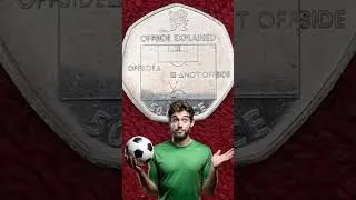 Thumbnail: 50p Coin: The Football Offside Rule #football #coin #50p