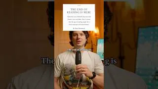 Thumbnail: Are We The Last Generation To Read?