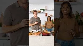 Thumbnail: Watch Minoli De Silva and Curtis Stone cook up a storm 🌪️ #shorts #dinner #curry