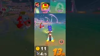 Thumbnail: 👑 STEALING A WIN!!! | Mario Kart World #shorts #mariokart