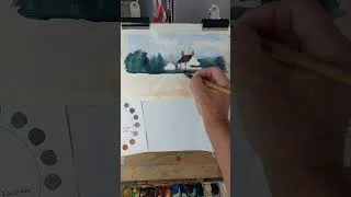 Thumbnail: Watercolour Art. #colinsteedart #workingartist #art