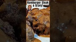 Thumbnail: Hamburger Steak with a Sausage Twist & Homemade Gravy! 🥩