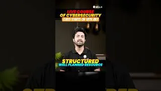 Thumbnail: Structured Course of Cyber Security !! #ethicalhacking #cybersecurity