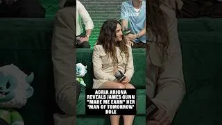 Thumbnail: Adria Arjona Reveals James Gunn "Made Me Earn" Her Man of Tomorrow Role #adriaarjona #sdcc