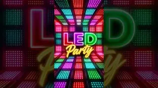 Thumbnail: Colorful Party LED 😉 #Shorts
